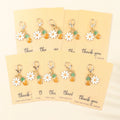 10 Mini Pineapple Keychains, with a Thank You Card for Helping Me Grow, Perfect as Party Favors, Birthday Gifts, and Perfect Gifts for Gatherings, Party Keychain Gift Packs, Fruit Pendants.