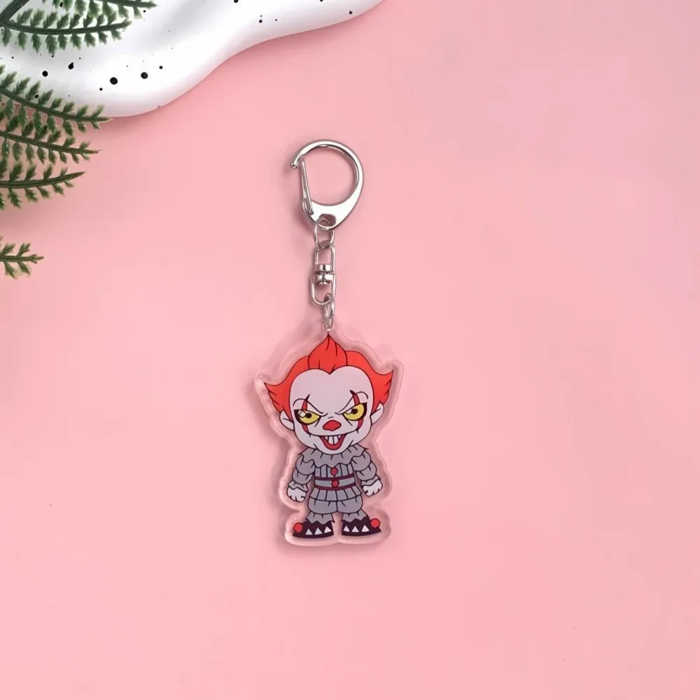 1/15Pcs Cartoon The Nightmare Before Christmas Acrylic Keychain Backpack Pendant Bag Charms Accessories Decoration Holiday Gifts