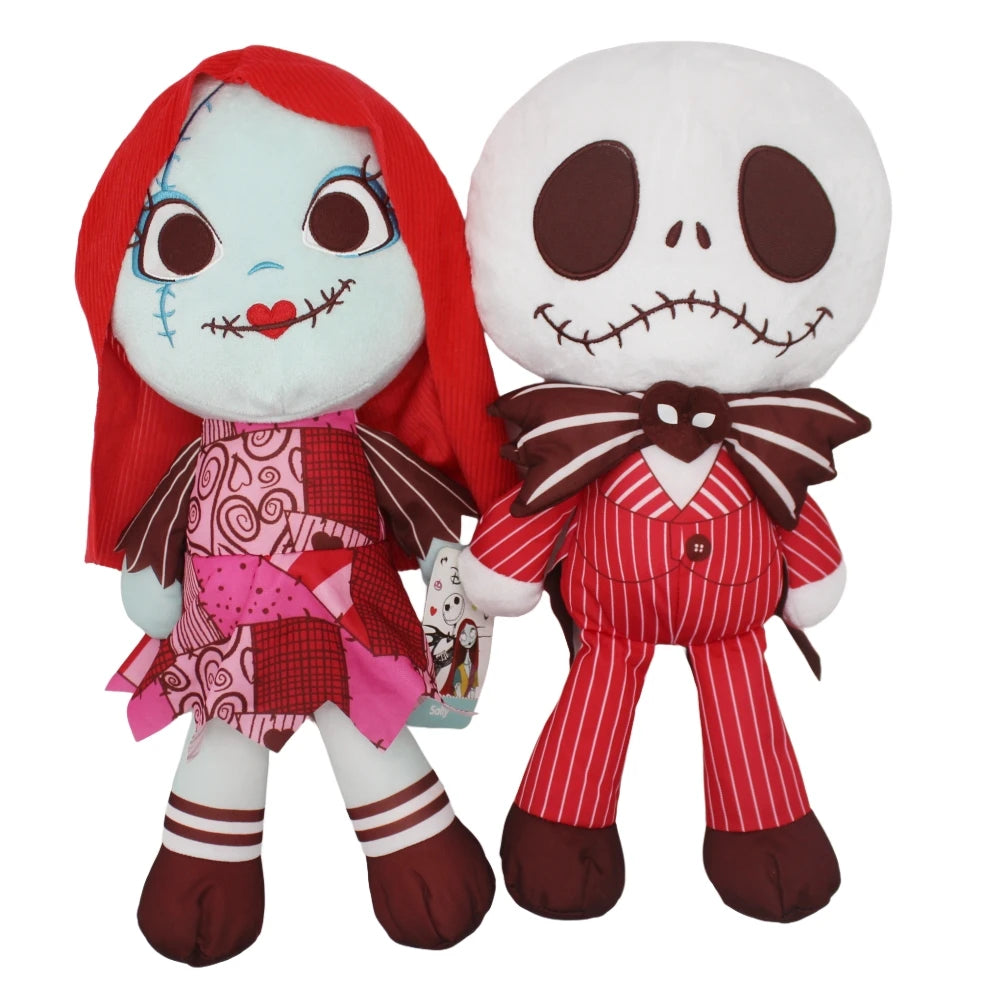 1piece 40cm Tim Burton’s Nightmare Before Christmas Sally and jack Plush Toys Halloween Stuffed Toys Halloween Gifts toys