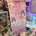 Anime Peripheral Soft Fleece Cute Daily Use Puella Magi Madoka Magica Flannel Nap Blanket - Chibi Character Design Girlish