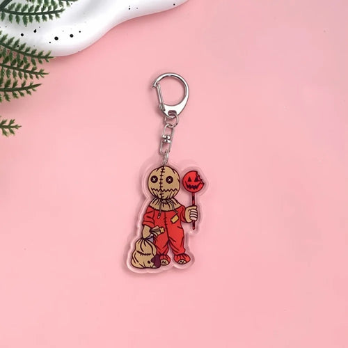 1/15Pcs Cartoon The Nightmare Before Christmas Acrylic Keychain Backpack Pendant Bag Charms Accessories Decoration Holiday Gifts