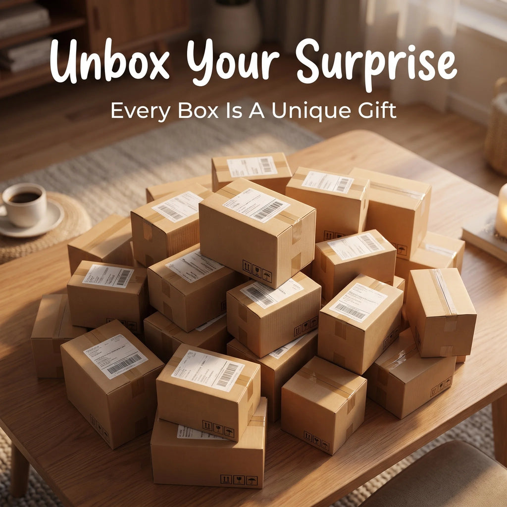 Mystery Home Essentials Box, Surprise Household Items Gift Set, Random Daily Use Products, Kitchen Accessories, Cleaning Supplie