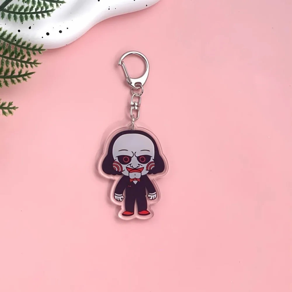 1/15Pcs Cartoon The Nightmare Before Christmas Acrylic Keychain Backpack Pendant Bag Charms Accessories Decoration Holiday Gifts