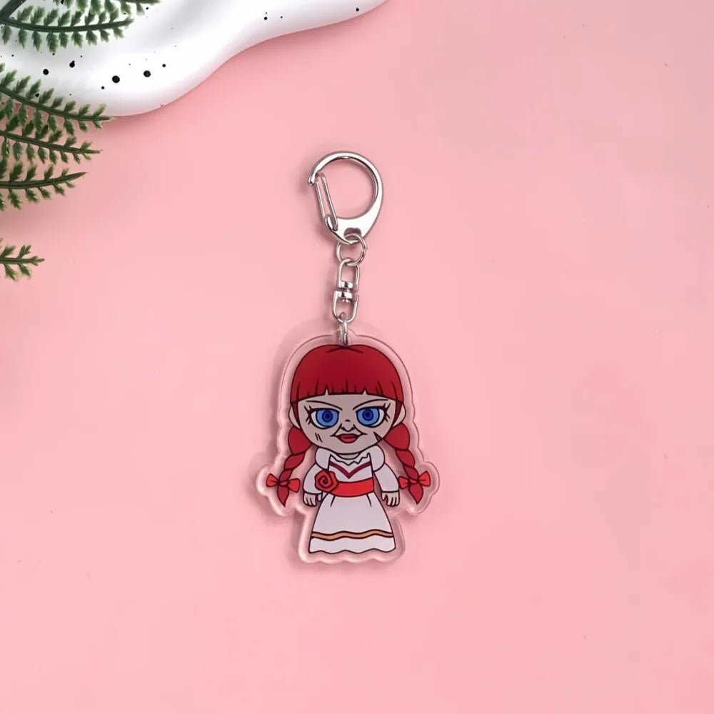 1/15Pcs Cartoon The Nightmare Before Christmas Acrylic Keychain Backpack Pendant Bag Charms Accessories Decoration Holiday Gifts