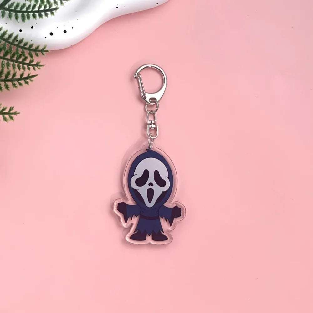 1/15Pcs Cartoon The Nightmare Before Christmas Acrylic Keychain Backpack Pendant Bag Charms Accessories Decoration Holiday Gifts