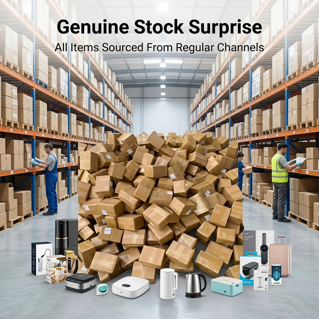 Mystery Home Essentials Box, Surprise Household Items Gift Set, Random Daily Use Products, Kitchen Accessories, Cleaning Supplie